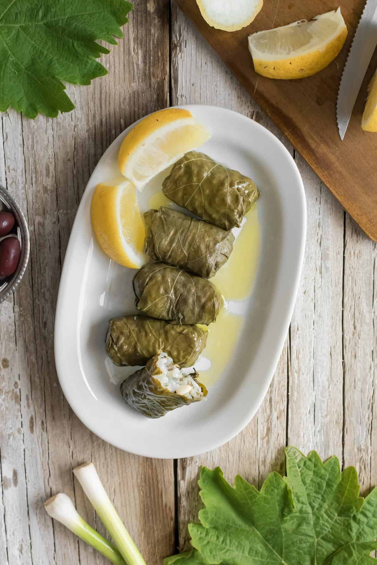 Greek Stuffed Vine Leaves
